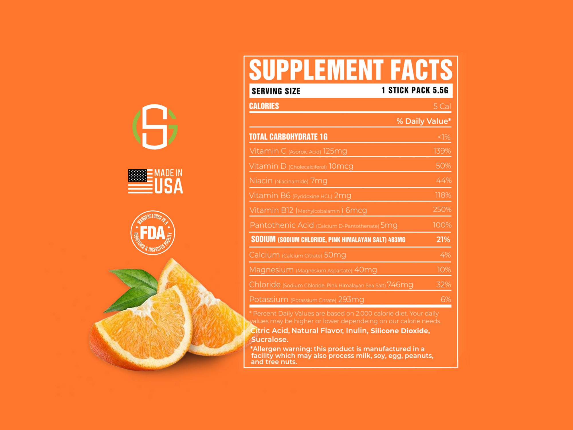 20 Hydration Stick Packs